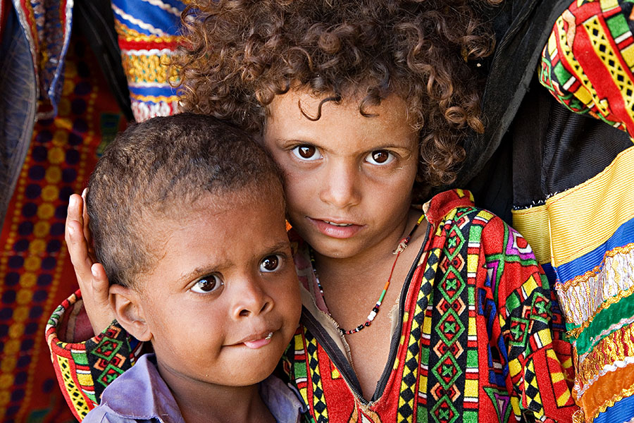 58   Rashaida children